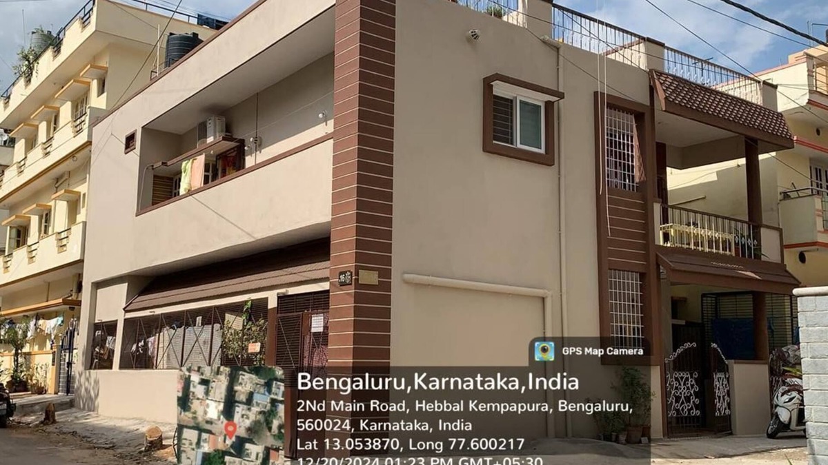 Bengaluru House | Casa de Familia - 2BHK - Homestay - Manyata Tech Park - Hebbal Kempapura