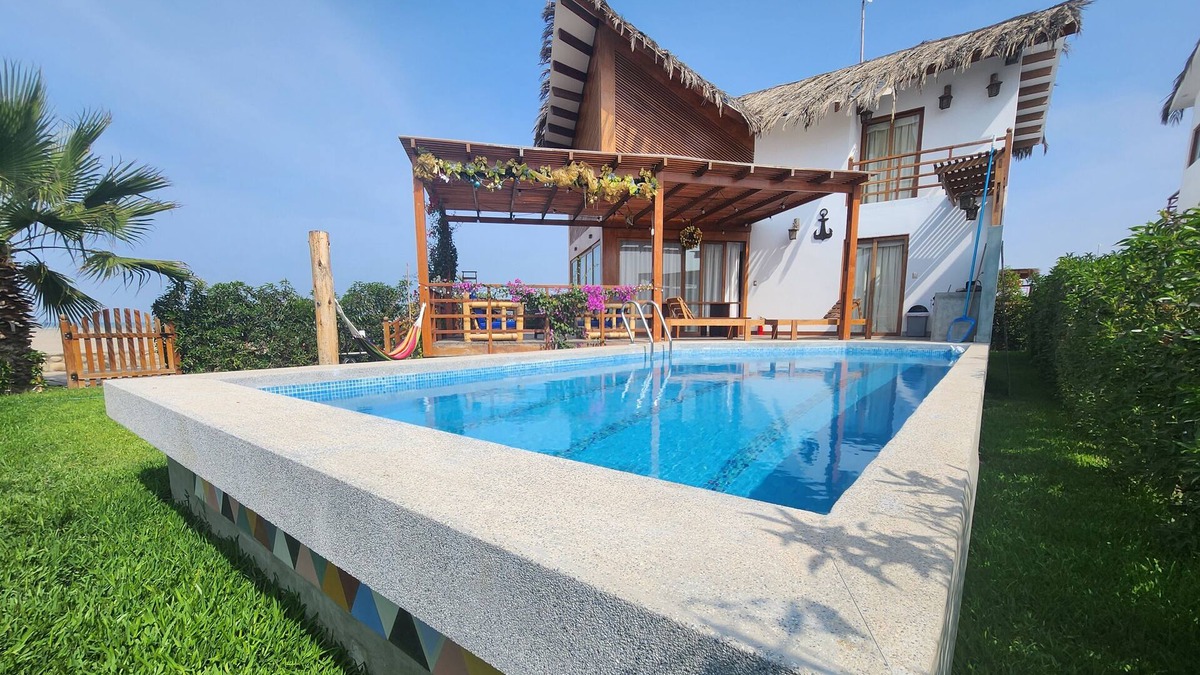 Chincha Baja House | Casa de Playa Marina Mar, Beach House Marine Sea, Chincha Baja.