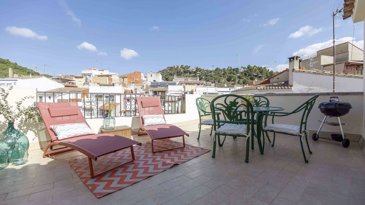 Gatova Apartment | Casa del Sol Poniente Gátova de 3 Habitaciones 5 Personas