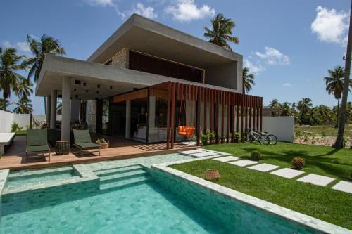 Passo de Camaragibe House | Casa em Condomínio Beira mar para 12 pessoas