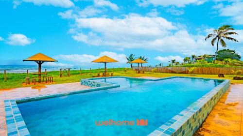 Porto de Sauipe House | Casa em Entre Rios com Piscina Beira-Mar