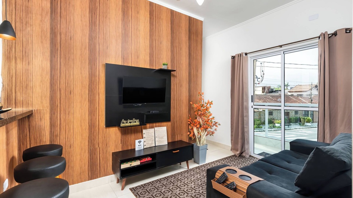 Jardim Real Apartment | Casa Moderna e Aconchegante em Praia Grande a 2 Minutos da Praia