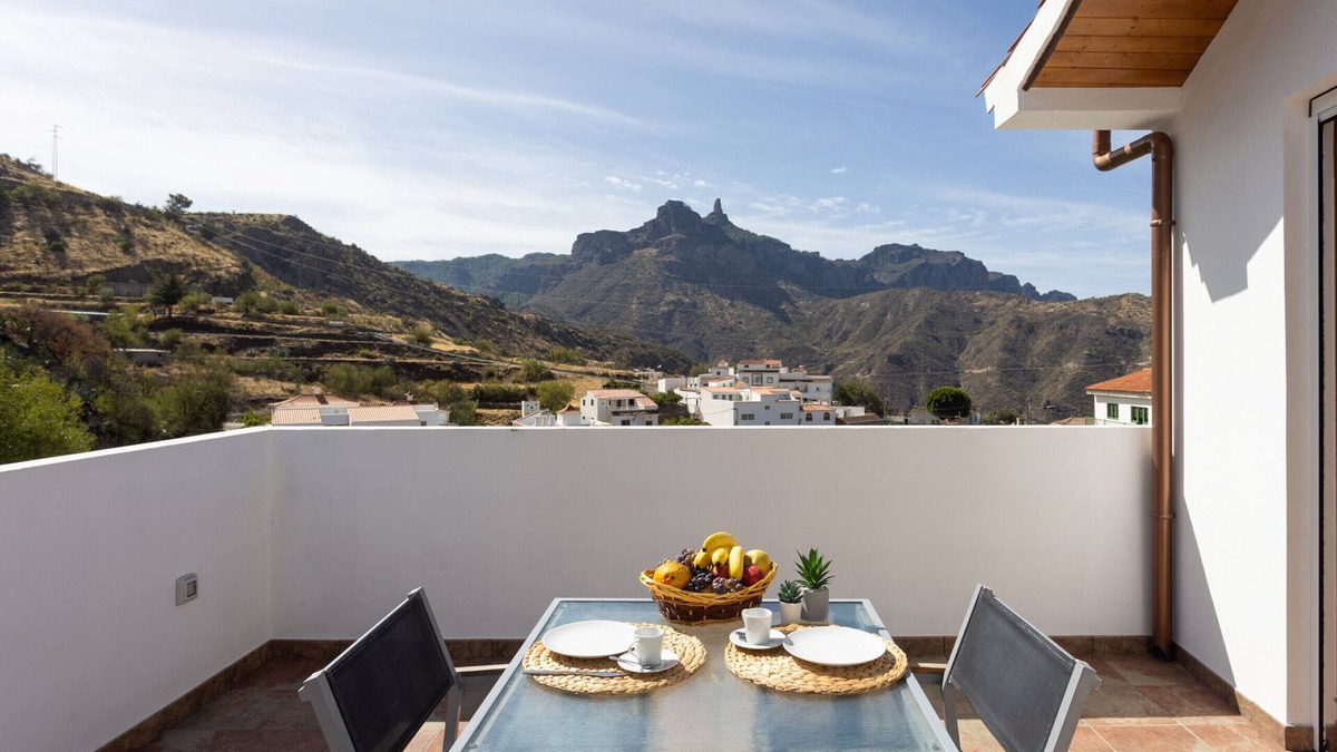 Tejeda Apartment | Casa Maria with Roque Nublo view