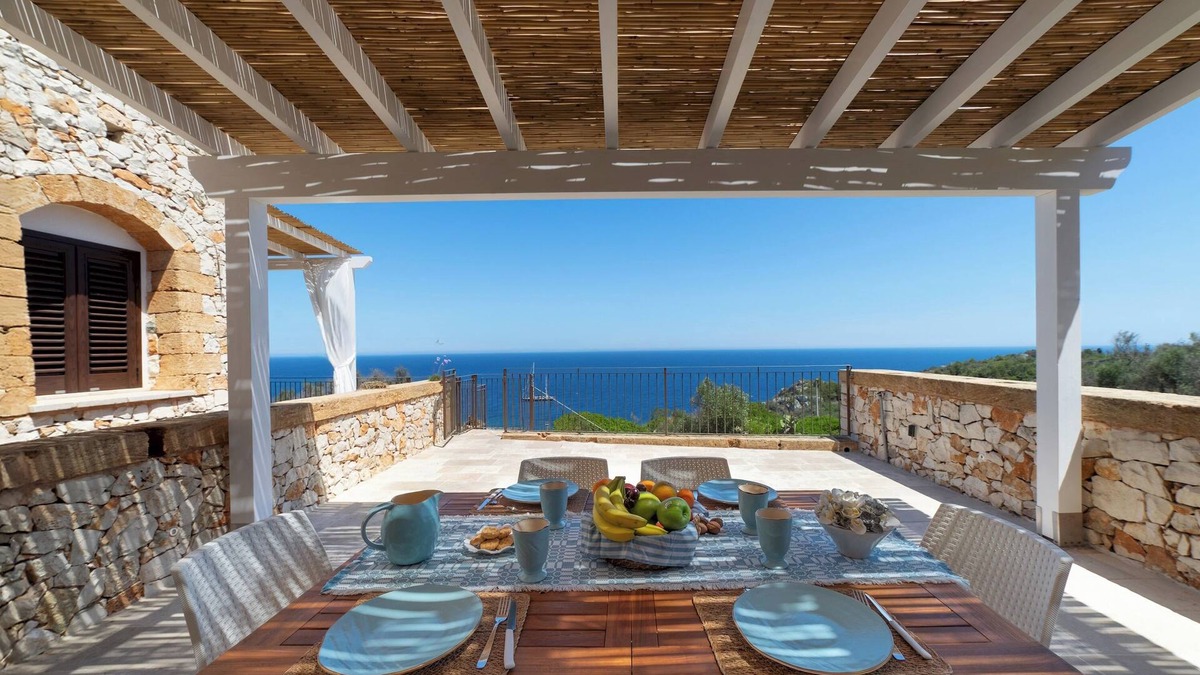 Marina di Andrano House | Casa Marsalento - Nuovissima Con Vista Mare