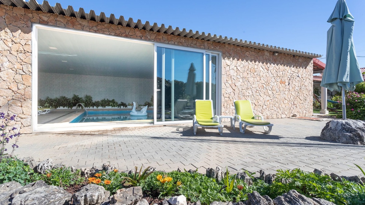 Sao Vicente do Paul House | Casa Monteiro - Cozy Country House with Heated Indoor Pool