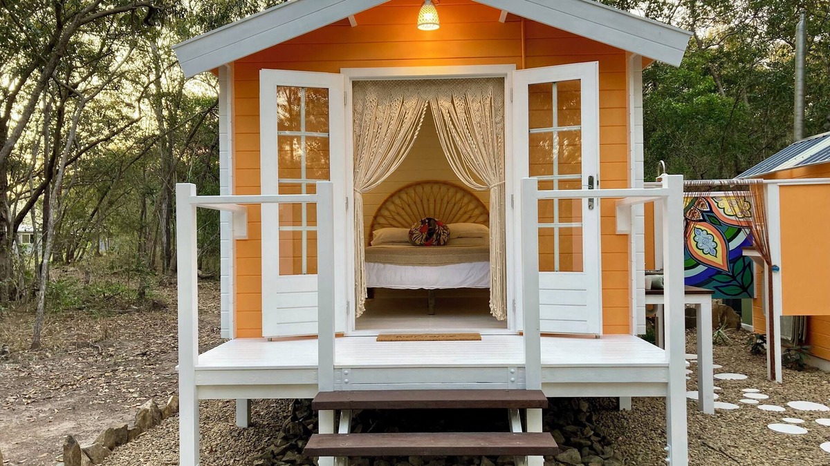 Captain Creek Cabin | Casa Naranja Off-grid Hideaway Agnes Water & 1770