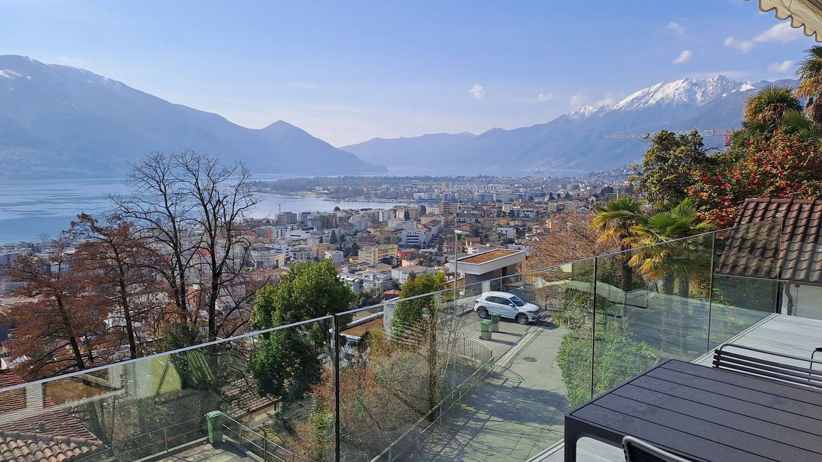 Minusio Apartment | Casa Nicola: Modern Holiday Home with Exceptional Views in Minusio, Switzerland