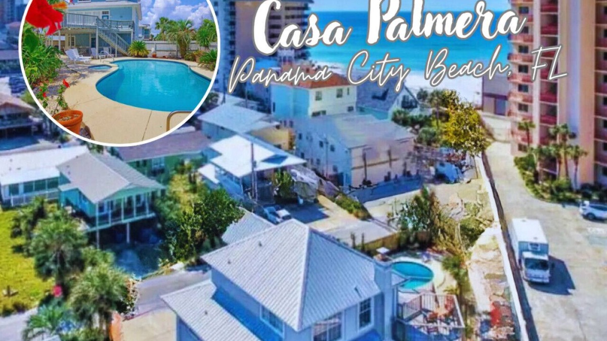 Thomas Drive House | Casa Palmera - Beach Access, Pool & Hot Tub