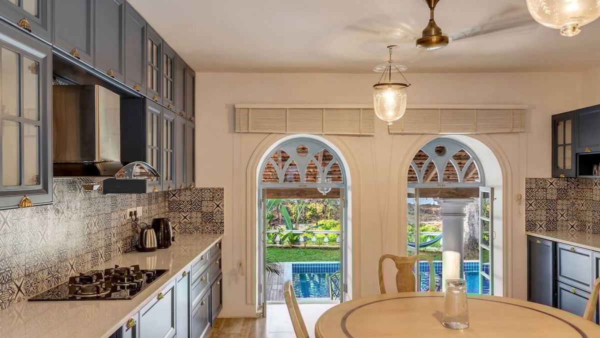 Pilerne Industrial Estates Villa | Casa Palms by Hireavilla -5br Villa w Private Pool