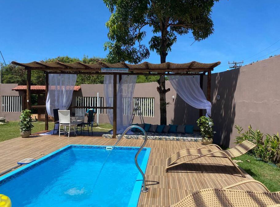 Setiba House | Casa praia Laphina - Frente do mar com piscina!