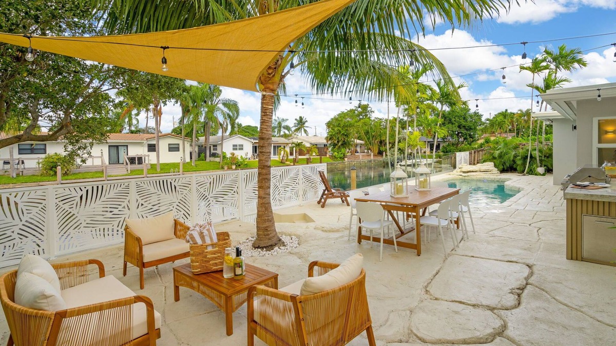Coral Ridge Isles House | Casa Tulum waterfront house 4 Beds w/Heated Pool