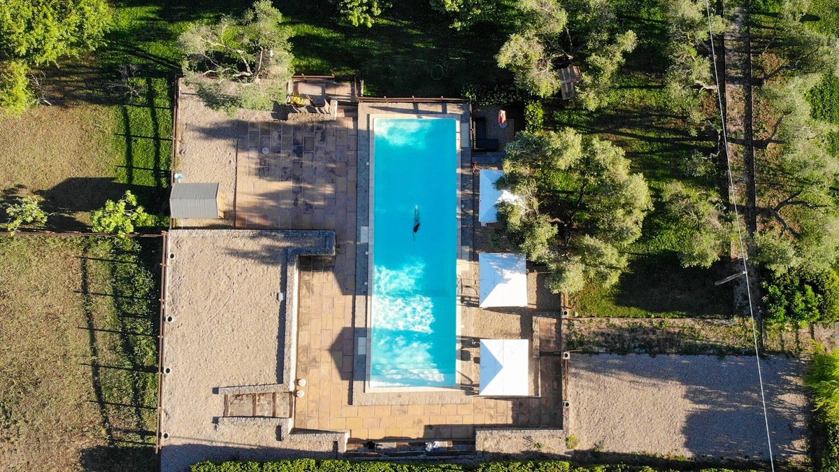 Montefiascone Villa | Casale degli Ulivi: country villa with pool, terrace and fireplace