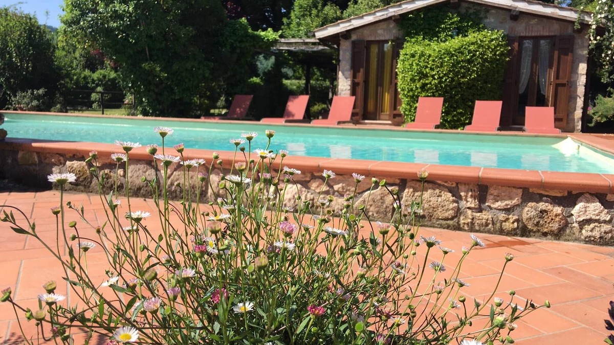 Chia Cottage | Casale Eredità countryside in Orte 70 km north Rome Private Pool x 6 people