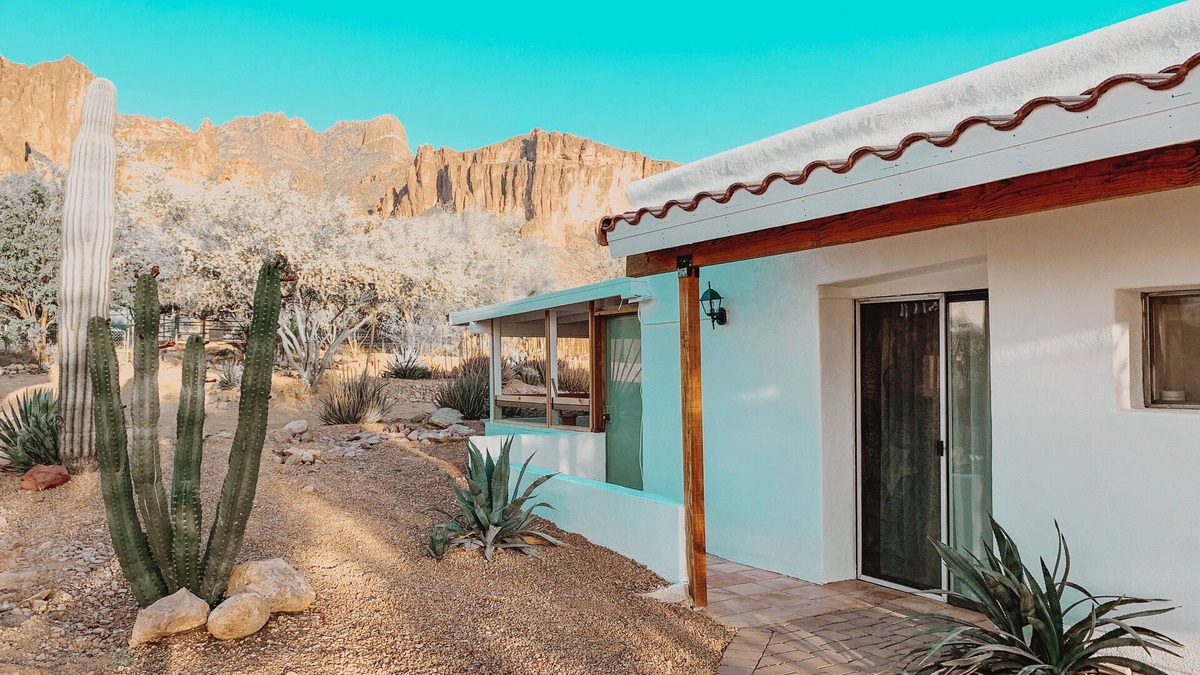 Apache Junction House | Casita at base of the Superstition Mountains. Unbelievable hiking and views.