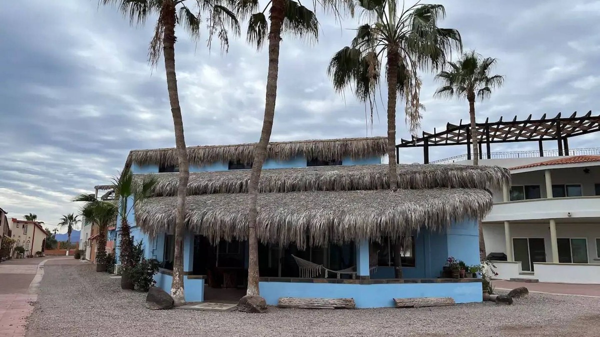 Zaragoza Apartment | Casita with a hammock/beach view.