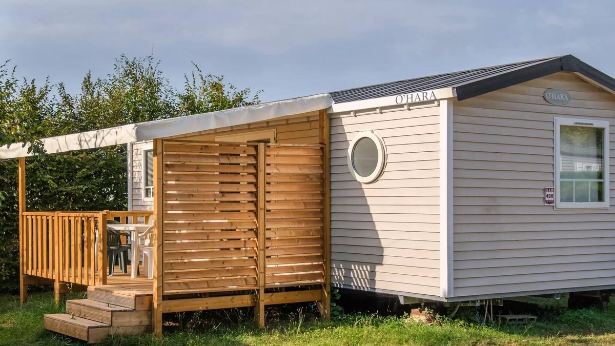 Sainte-Catherine-de-Fierbois House | Castel Camping Parc de Fierbois * - Mobile home - 2 bedrooms - 1 bathroom - Classic 4 people