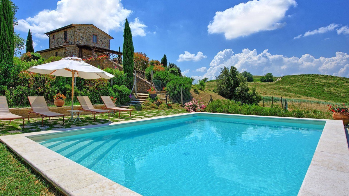 Trequanda Villa | Castelmuzio - Detached house with private pool