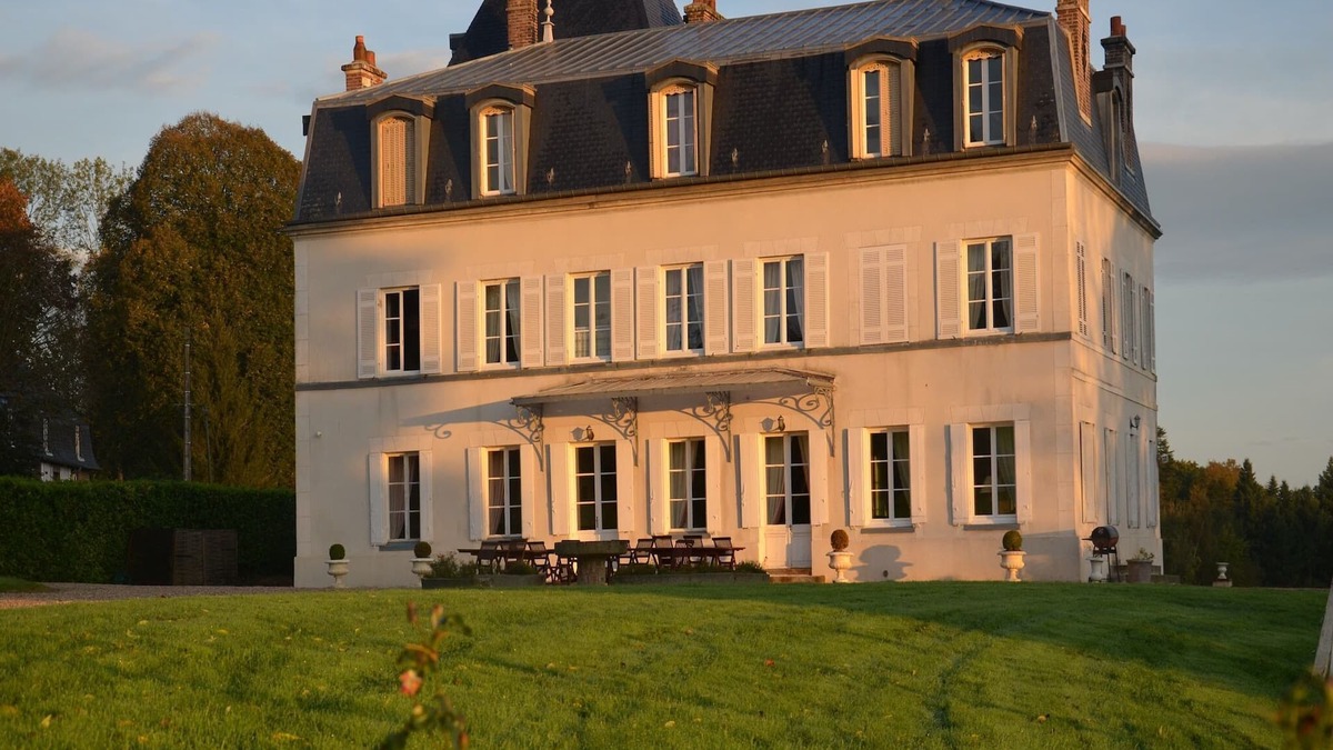Asnieres Other | Castle in Asnières with Tennis & Forest Views