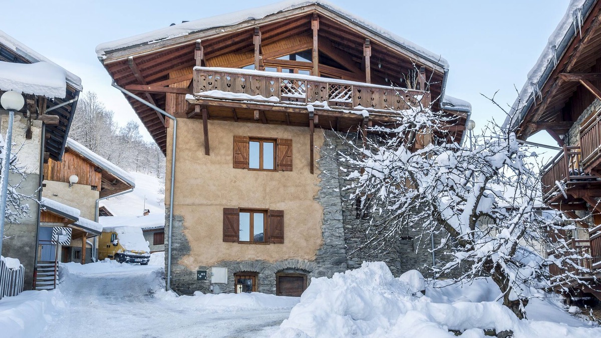 La Plagne-Tarentaise Ski Chalet | Catered Ski Chalet: 260 year old Farmhouse With Stunning Mountain Views