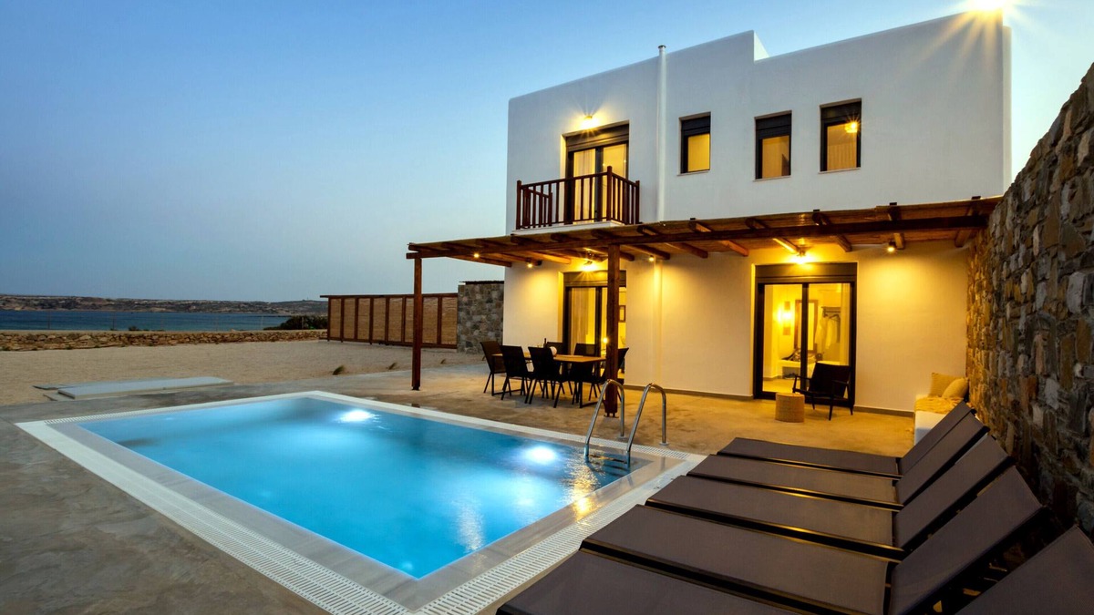 Afiartis Villa | Cato Agro 1, Seafront Villa with Private Pool