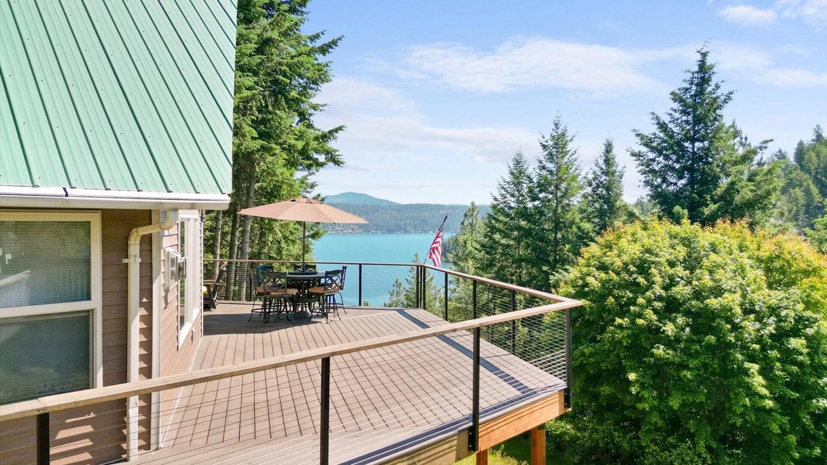 Worley House | Cave Bay Escape - Stunning Lake Views, Deck, Boat Slip, Grill, Blackstone, and Fireplace, near CDA!