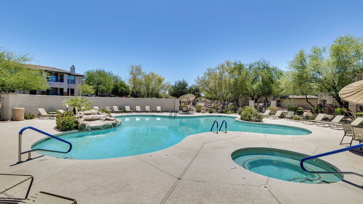 Desert View Village Condo | Cave Creek Golf Getaway w/Desert & Course Views
