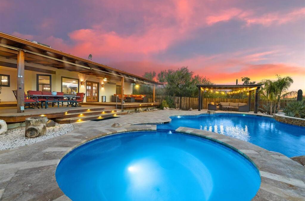 Desert View Village House | Cave Creek Healing House Heated Pool Desert Oasis