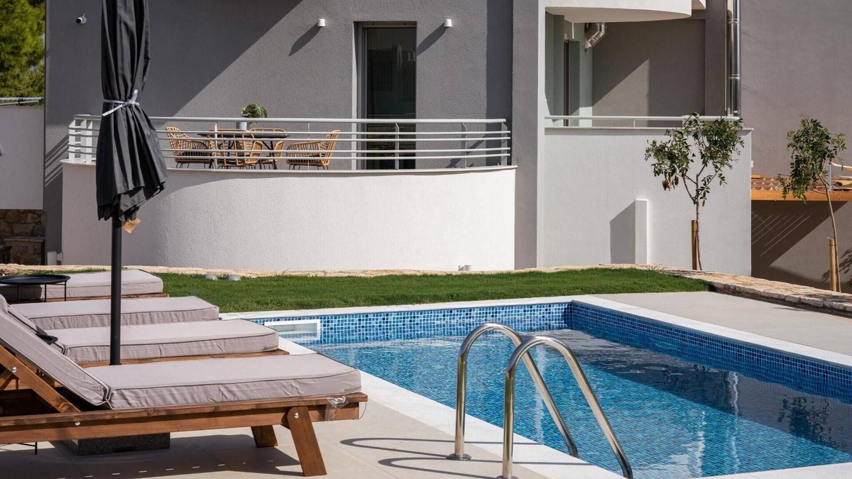 Isthmia House | Cavos Maisonette with Private Pool Two