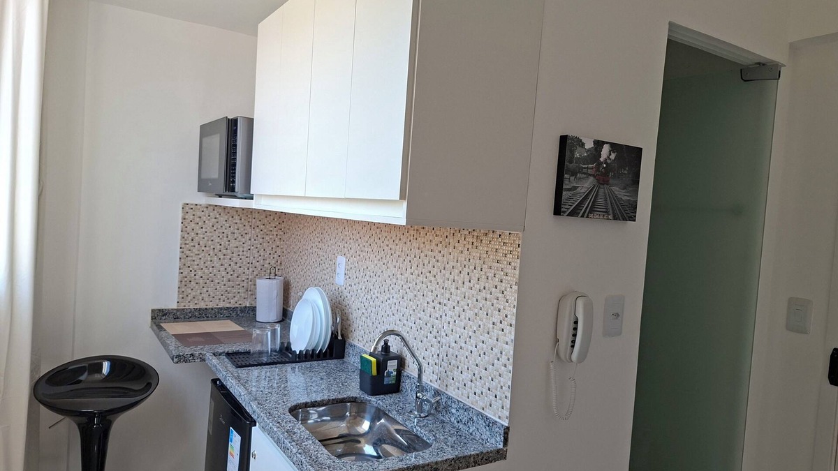Bonfim Apartment | Cecília Studio - next to UFSJ and São Francisco de Assis church