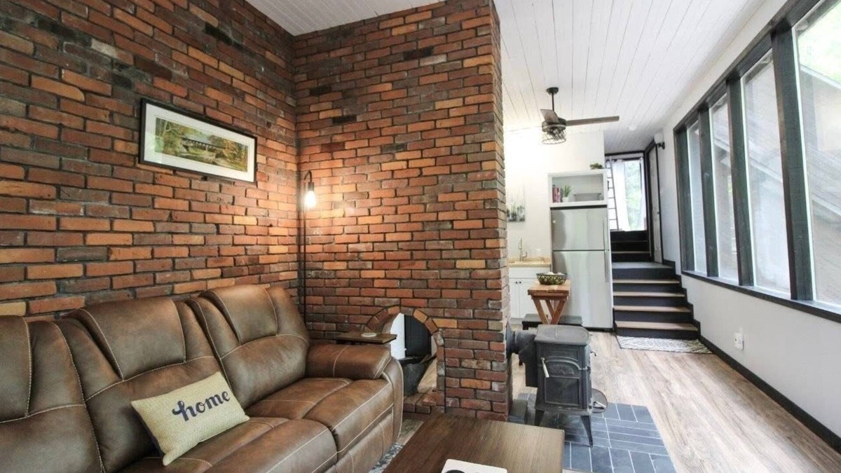 Bethel House | Cedar&Stone: Cozy cabin in the Western Maine Mountains. Skiing, hiking, biking