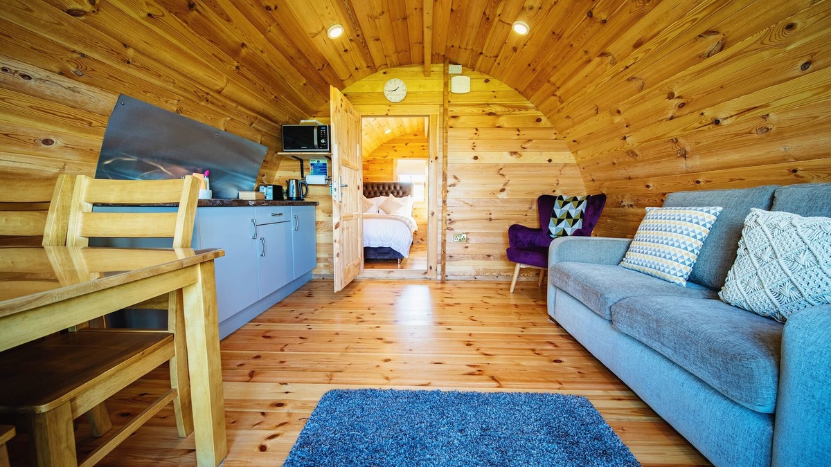 Ballycastle Ski Chalet | Ceide Glamping Pod 2