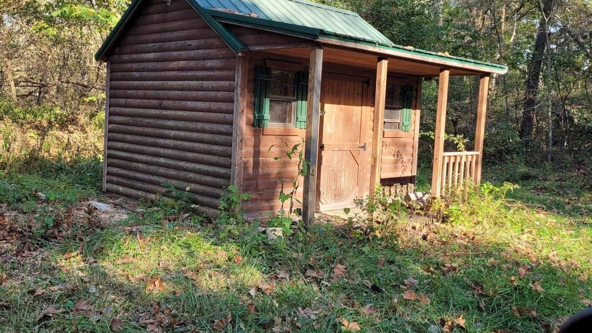 Freedom Cabin | Celtic Glen Farm Stay - Mini Log Cabinn