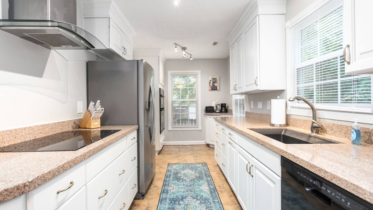 Greensboro House | Centrally Located Spacious Family-Friendly Home with Garage