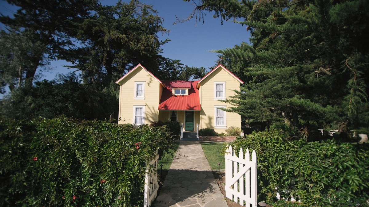 San Luis Obispo House | Century Old Farmhouse at the Flying Caballos Ranch
