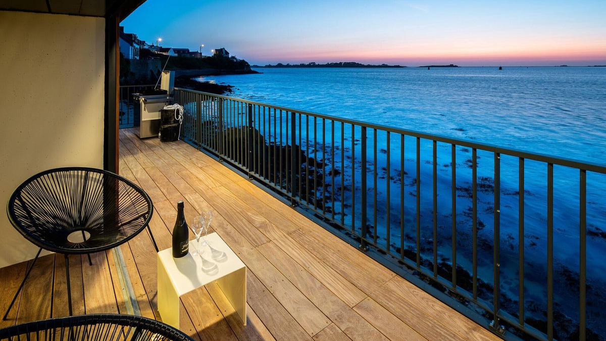 L'Aber Vrac'h Apartment | CEZON ISLAND - Luxury duplex with magnificent sea view