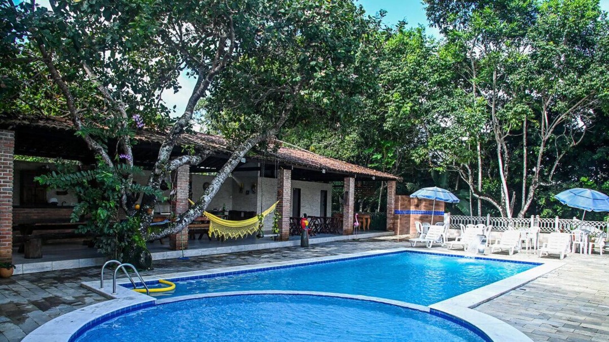 Paudalho House | Chácara com piscina e churrasqueira em Aldeia/PE