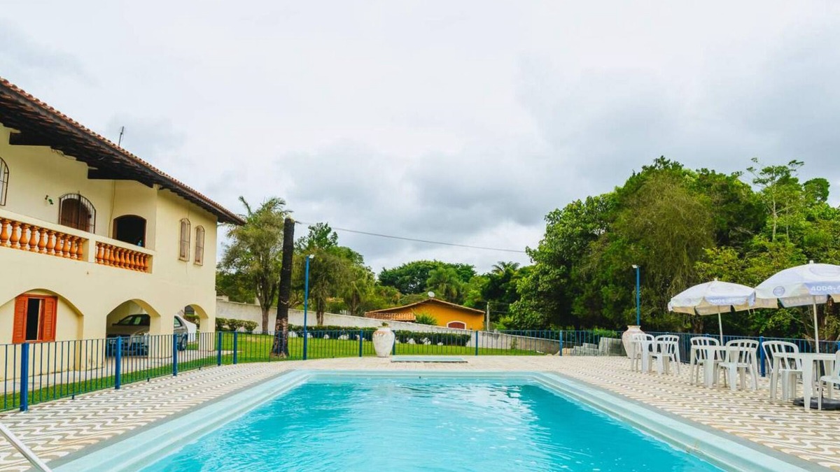 Suzano House | Chácara em Suzano com piscina e área de lazer