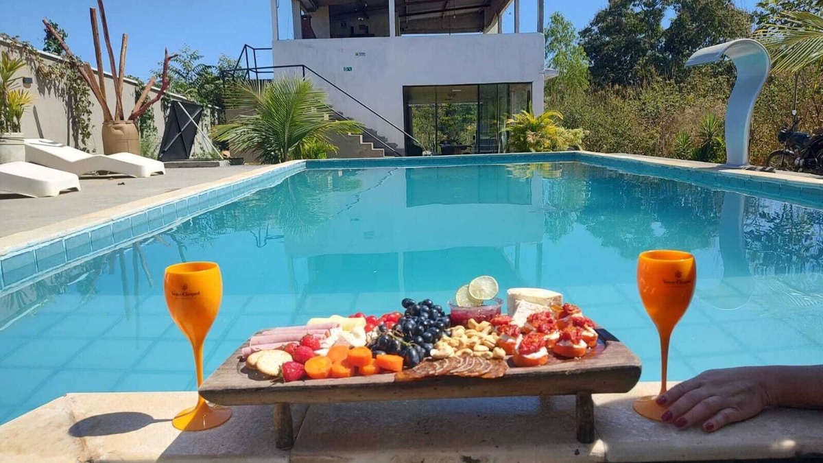 Caldazinha Cottage | Chácara Blesco, in nature, a place that fills our hearts with happiness.