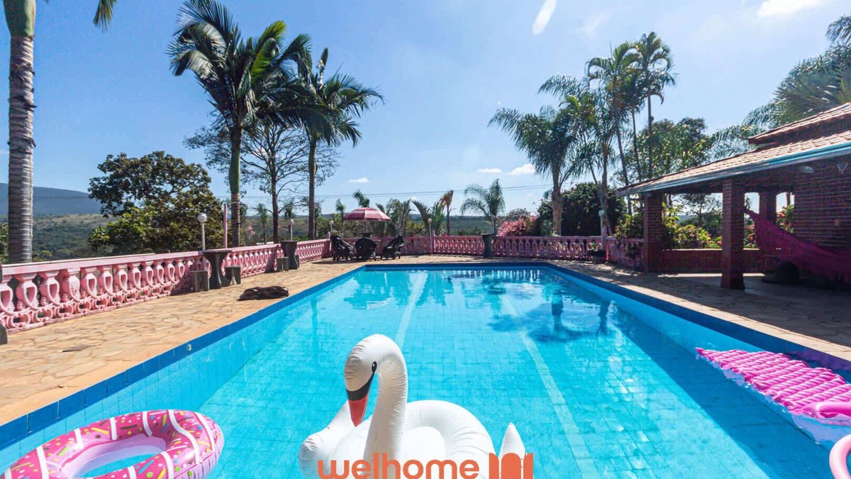 Juatuba House | Chacara em Juatuba com Varanda Gourmet e Piscina