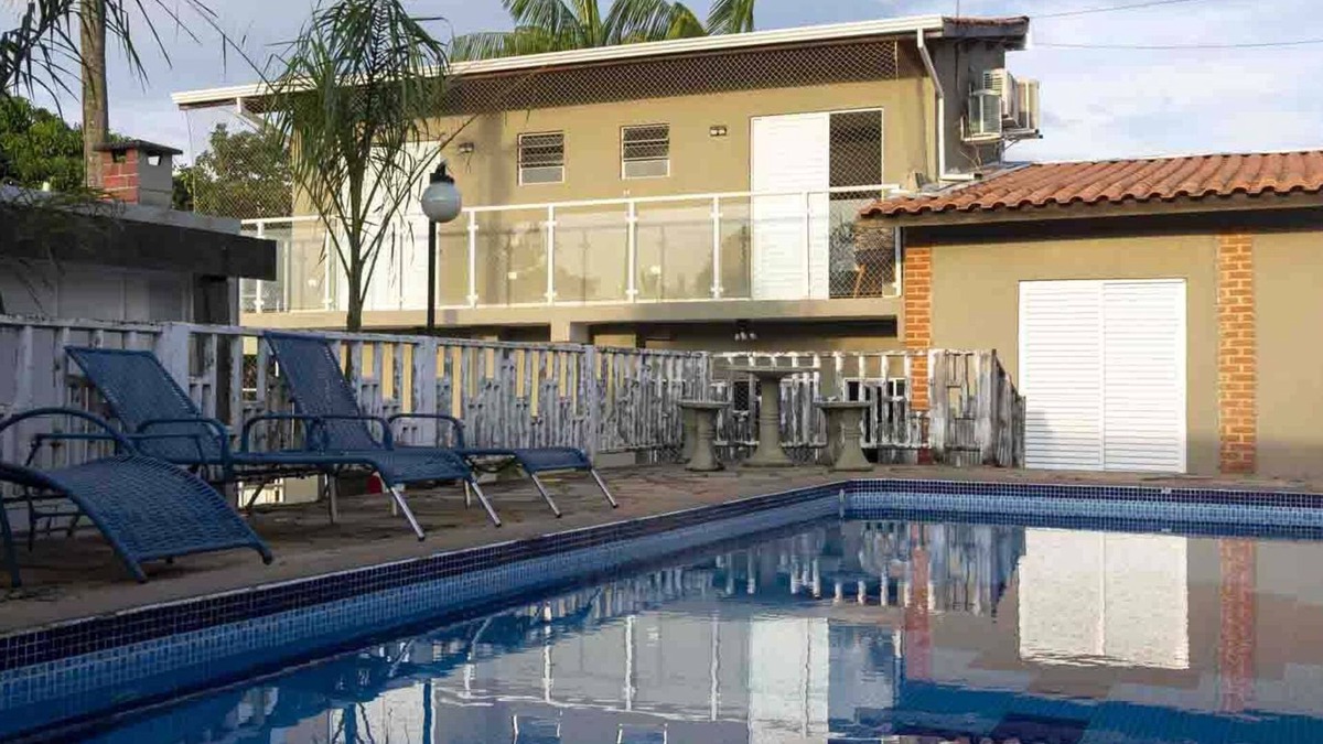 Socorro House | Chacara em Socorro com Piscina e Churrasqueira