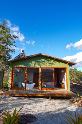 Iramaia House | Chalé das Mangabas, romântico, refúgio de paz com banheira de imersão