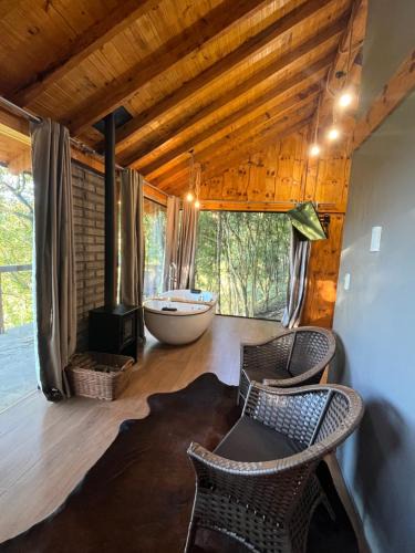 Canela Ski Chalet | Chalé Refúgio Panorâmico Aconchegante