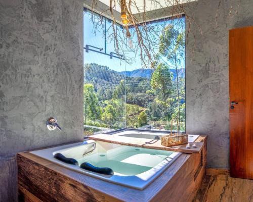 Anitapolis Ski Chalet | Chalé romântico super privativo com hidro e café