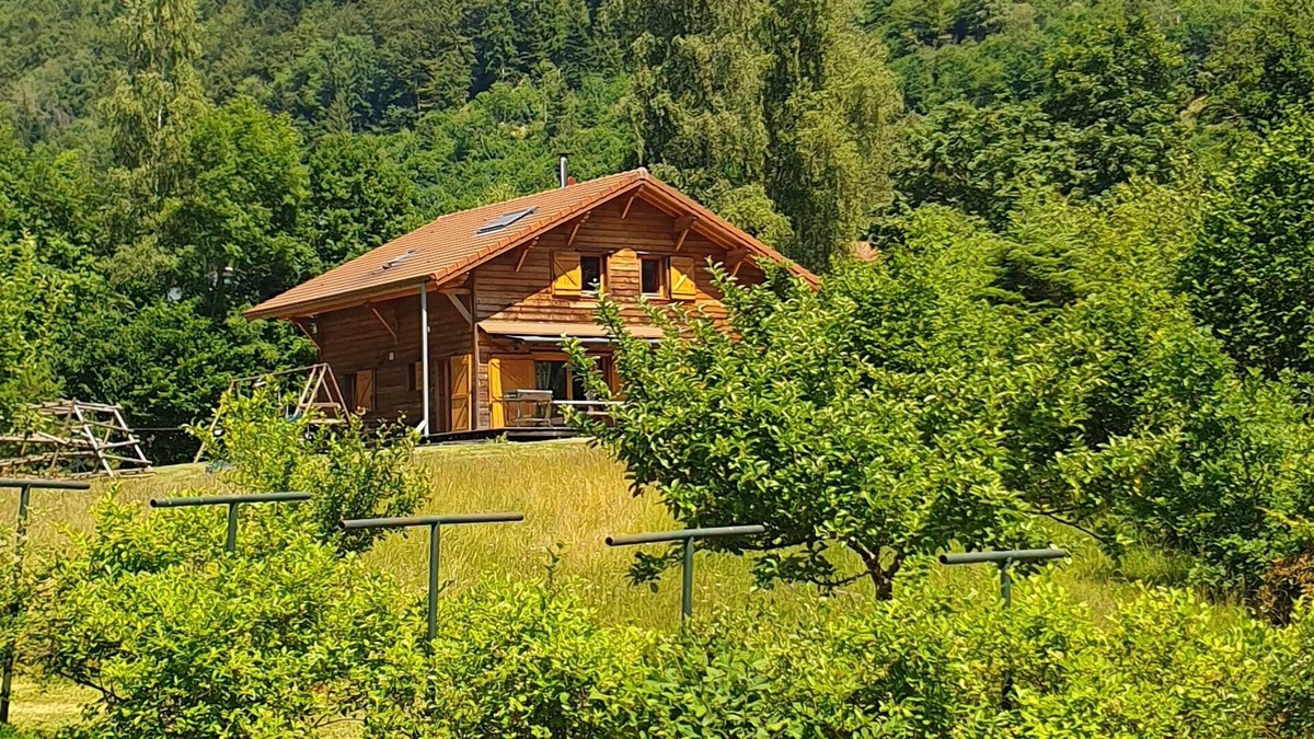Saint-Maurice-sur-Moselle Ski Chalet | Chalet in a quiet location, private pond for fishing or swimming - 5 Bedrooms-
