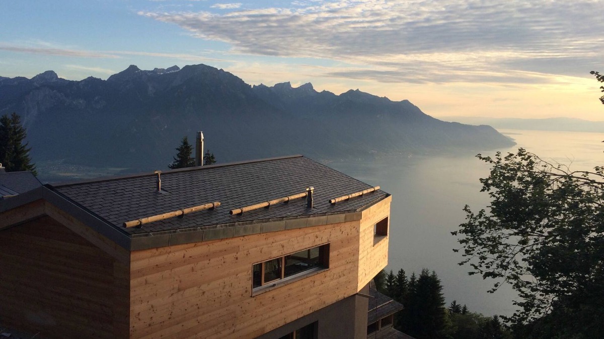 Veytaux Ski Chalet | Chalet à la Montagne. Vue Exceptionnelle sur le lac et les Alpes. Havre de Paix
