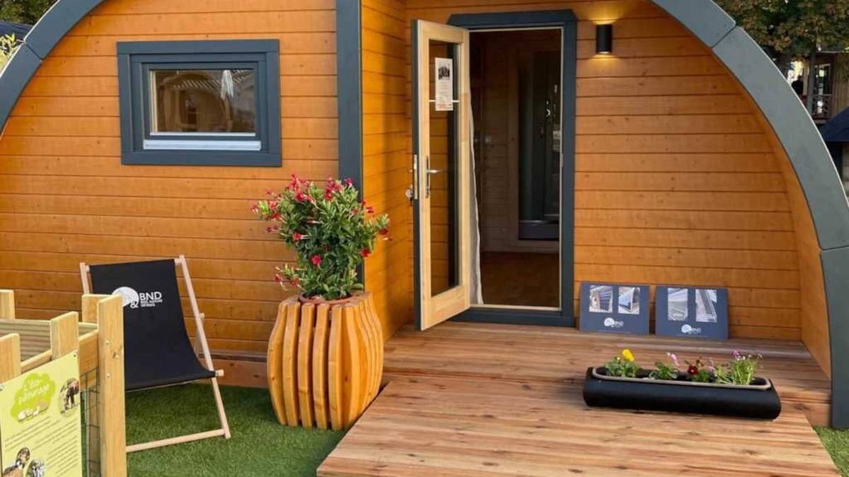 Locmaria-Berrien Ski Chalet | Chalet 3 étoiles - Piscine - ccafbcc