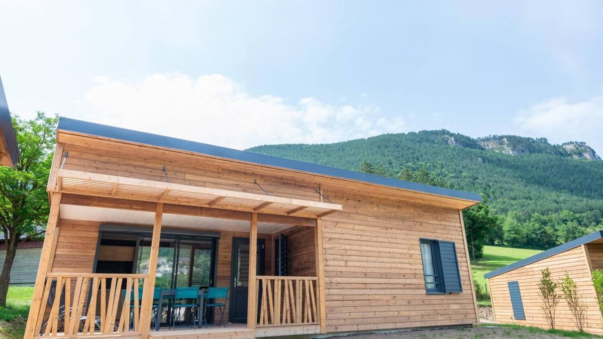 Saint-Bauzile House | Chalet 6/8 pers. - Campsite Les Berges du Bramont