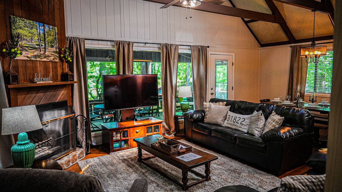 Pine Mountain Ski Chalet | Chalet #66- a rare gem steps from swimming pool.