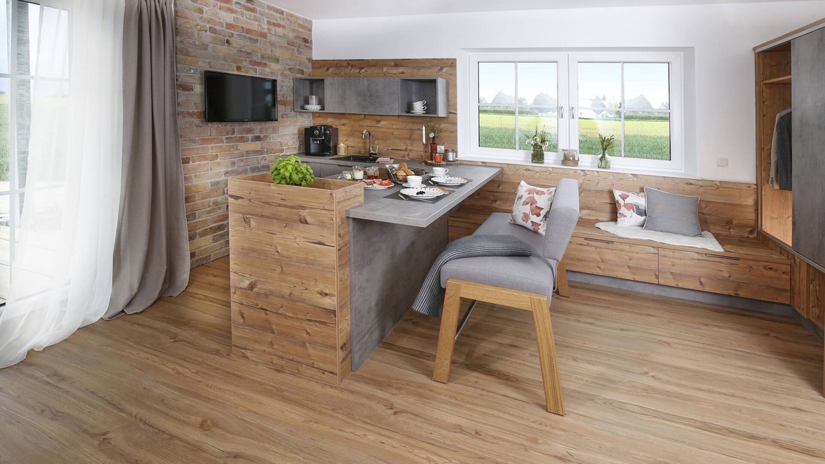 Wartberg an der Krems Apartment | Chalet Appartement im Hoiz mit Herrlichem Panorama Fernblick in die Nahen Berge