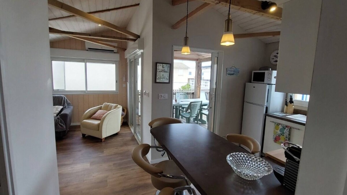 Gruissan Plage Ski Chalet | Chalet Avec Climatisation Proche mer